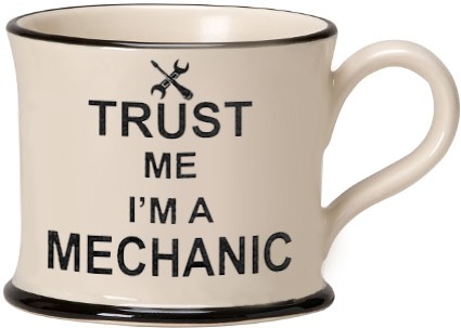 Trust Me I'm a Mechanic Mugs