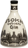 70 cl Stokie Oatcake Gin CERAMIC ‘STOKE SPRINGS ETERNAL' Bottle Kiln  UK SALE  ONLY