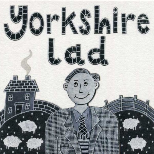 Yorkshire Lad Greeting Card (plain Inside) Inc Envelope Free Shipping