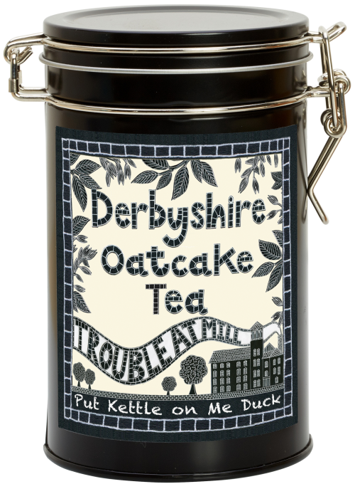 Derbyshire Oatcake Tea Oat Flowers, Assam, Sri Lankan & Kenyan Black Tea Blend 125g pack