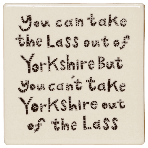 Lass Out of Yorkshire Coaster