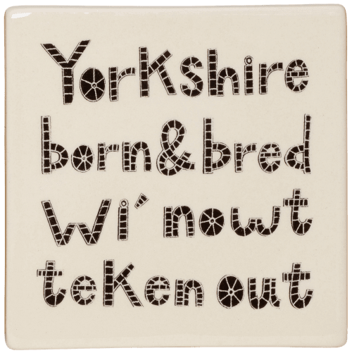 Yorkshire Born & Bred Coaster