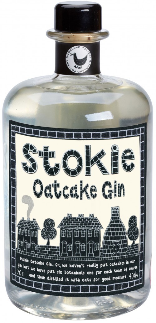 Stokie Oatcake Gin 70cl Glass Bottle 40abv UK SALE ONLY