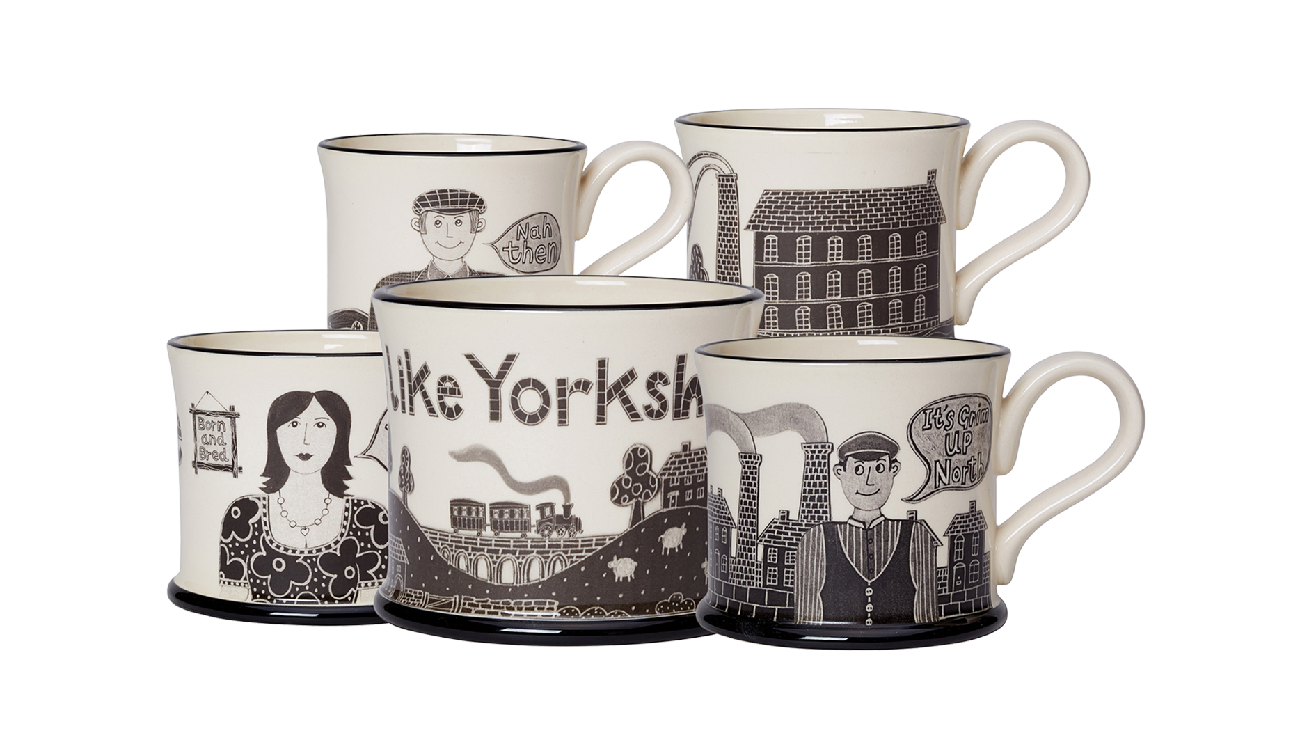 Acrylic Art & Collectibles StokeOnTrent. Moorland Pottery Painting